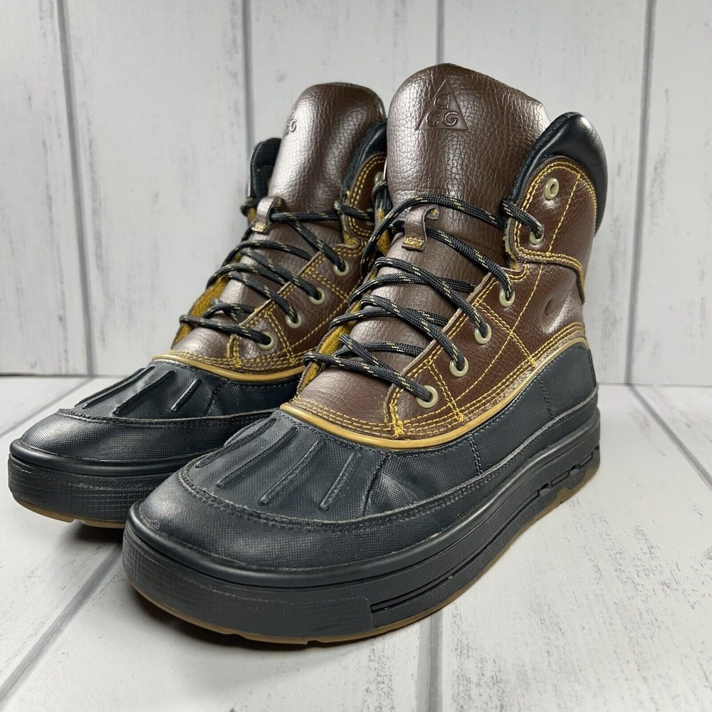 Nike Woodside II ACG "Dark Gold Leaf /Anthracite" Boy's Boot Size 5Y 525872-700